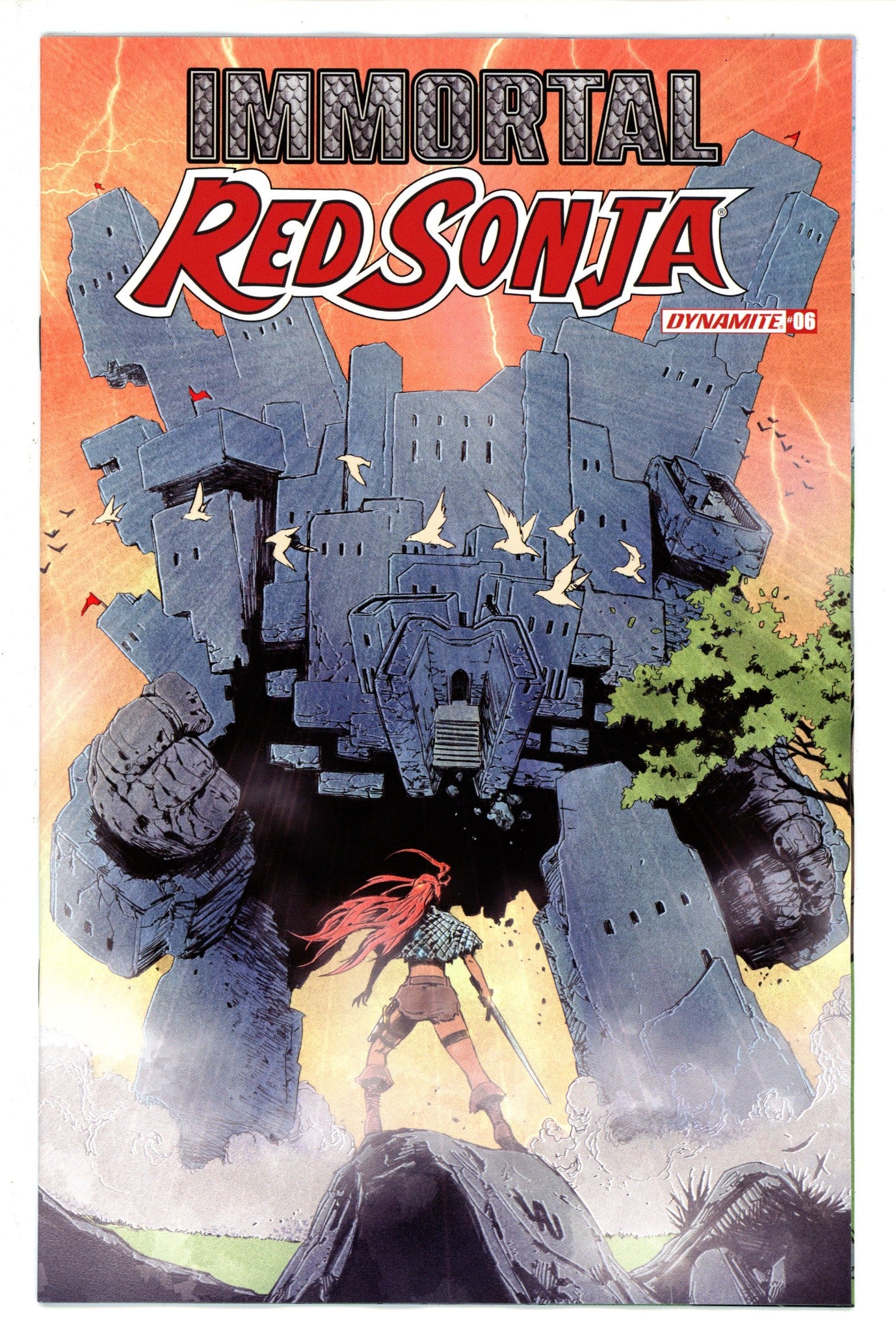 Immortal Red Sonja 6 Lau Variant (2022)