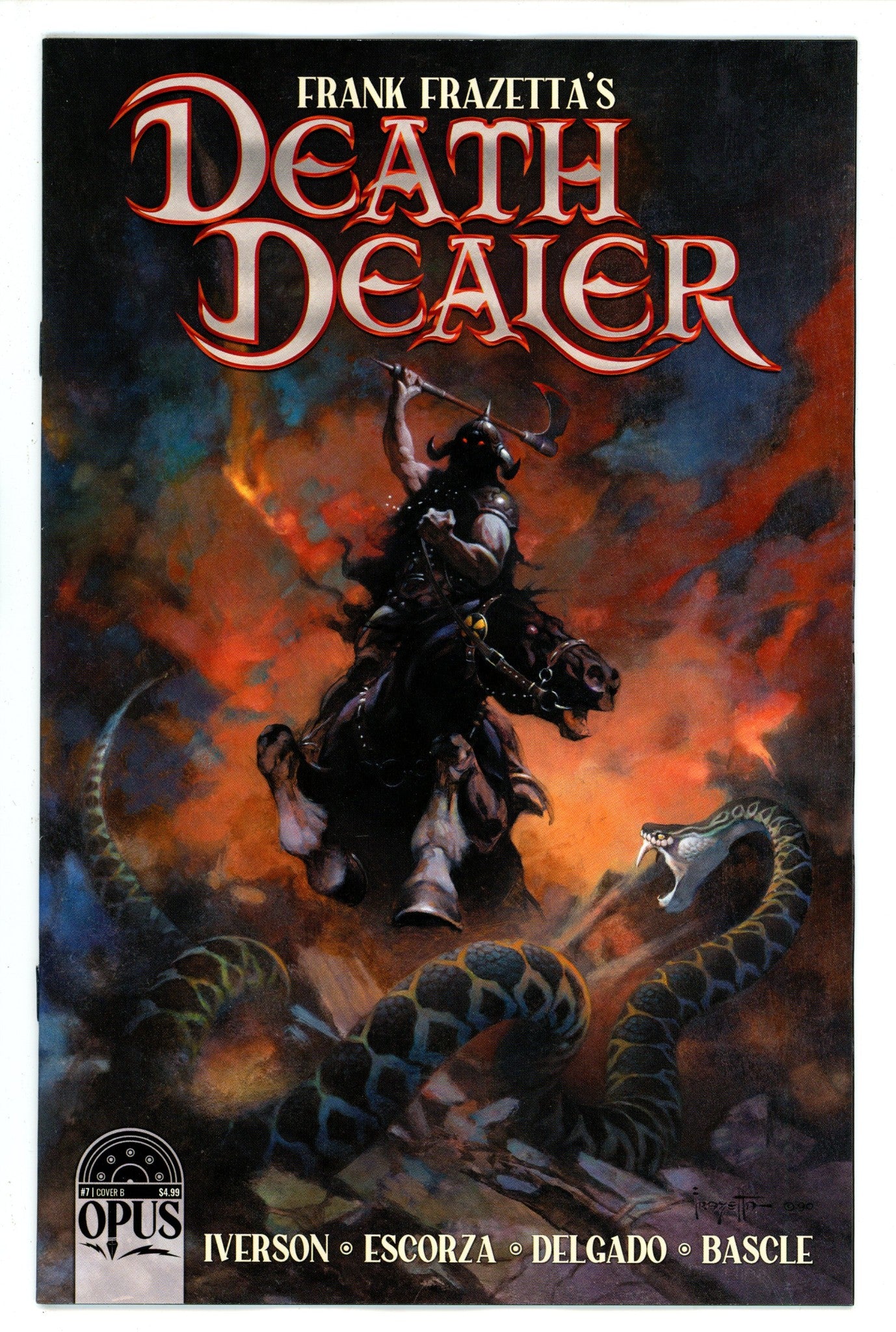 Frank Frazetta Death Dealer 7 Frazetta Variant