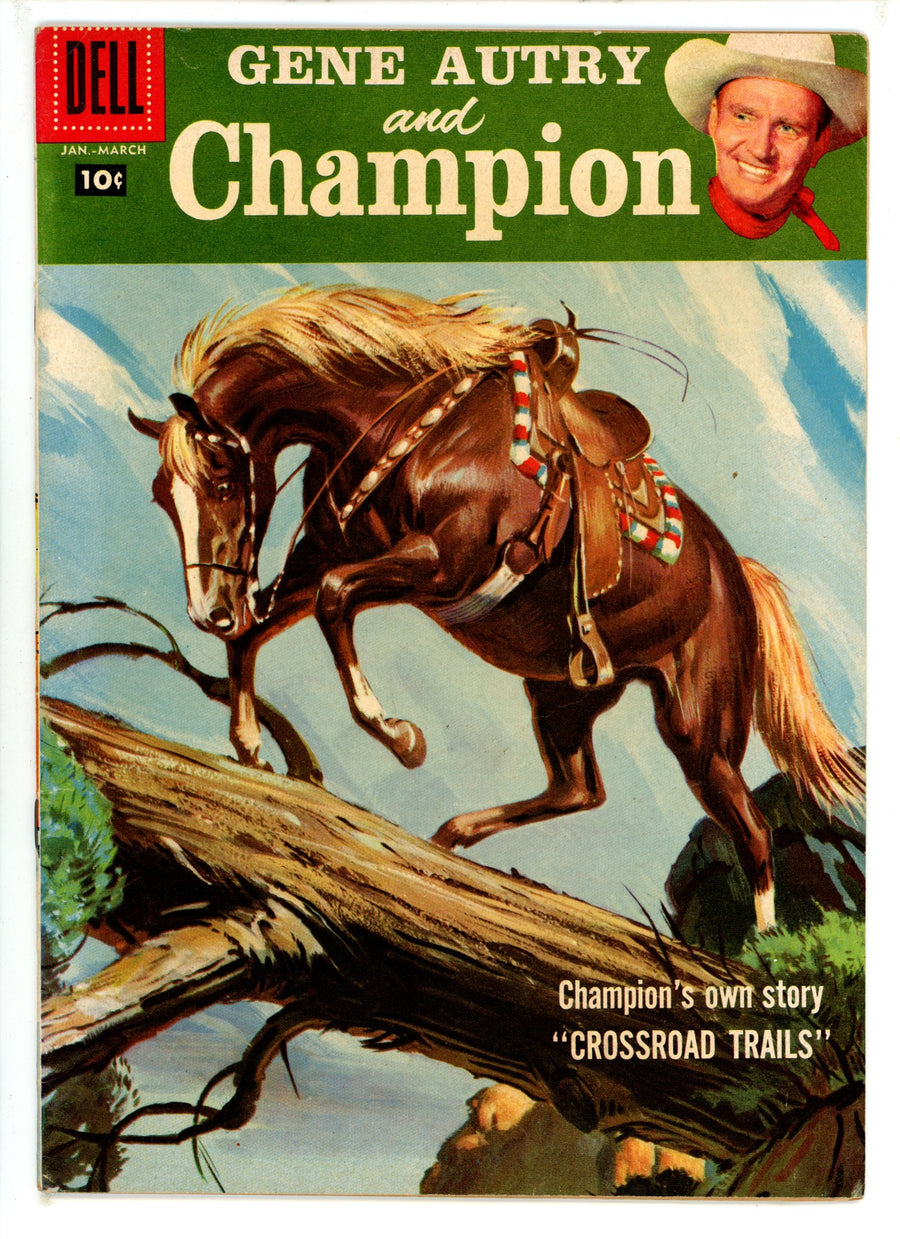 Gene Autry and Champion 117 FN- (1958)