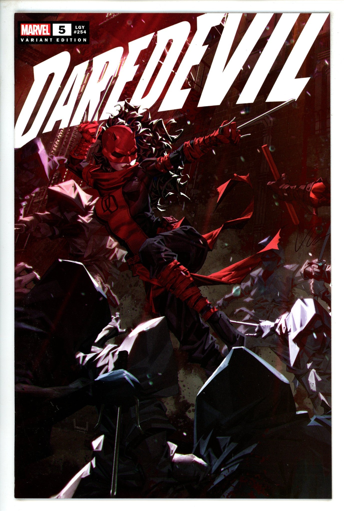 Daredevil Vol 7 5 Ngu Connecting Exclusive Variant (2022)