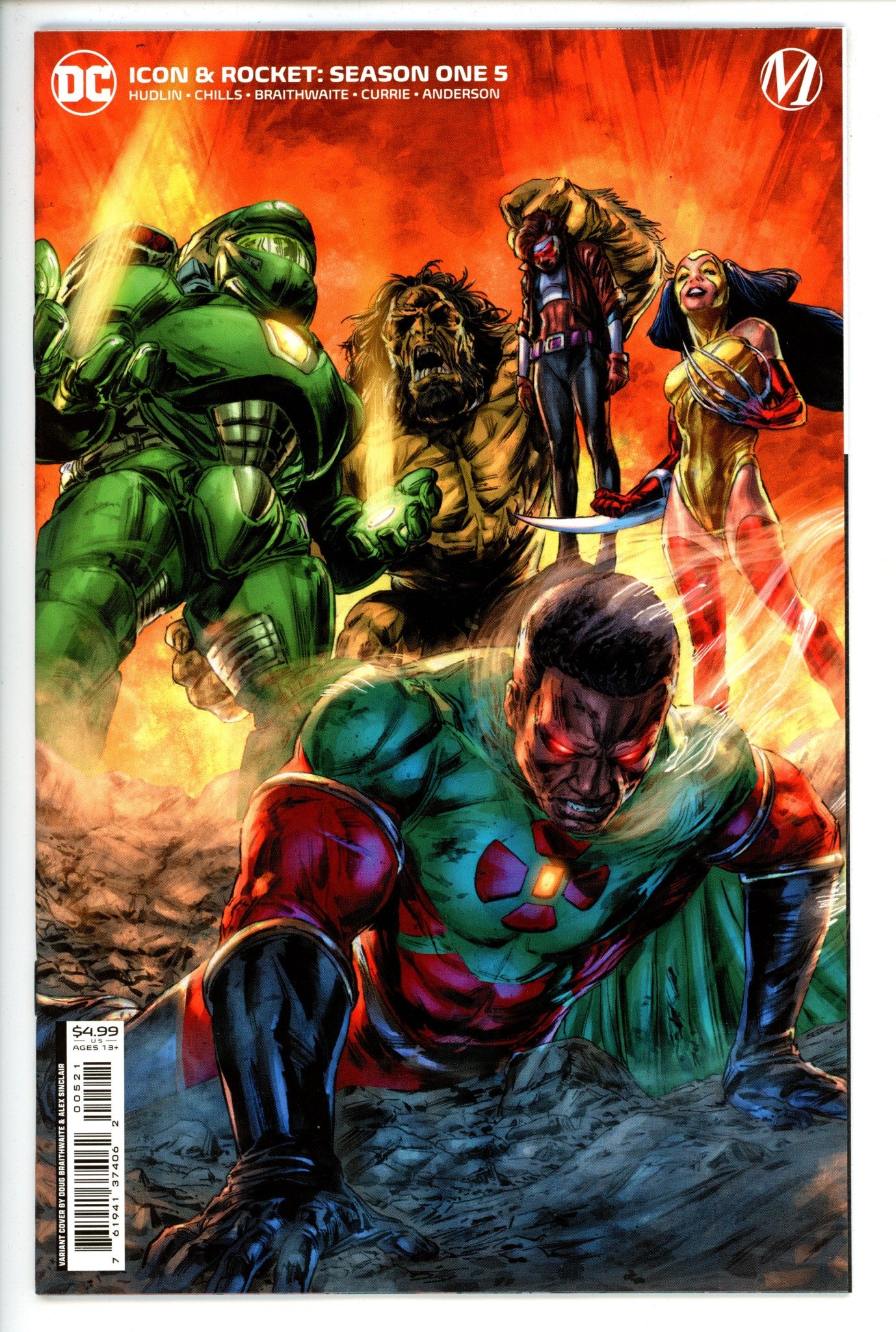 Icon & Rocket Season One 5 Braithwaite Variant (2022)