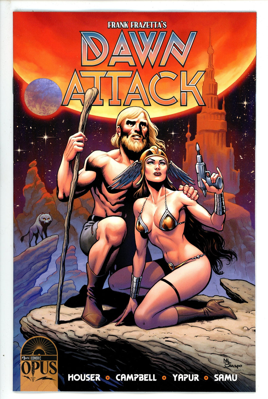 Frank Frazettas Dawn Attack 3 Sana Incentive Variant NM (2023)