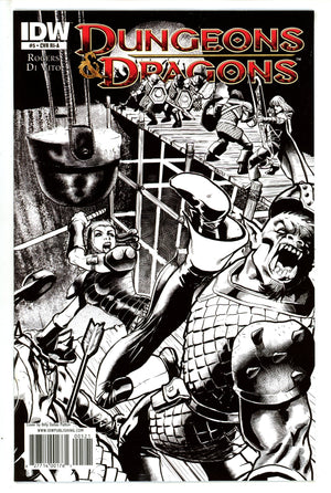 Dungeons & Dragons 5 Patton B&W Incentive Variant VF/NM (2011)