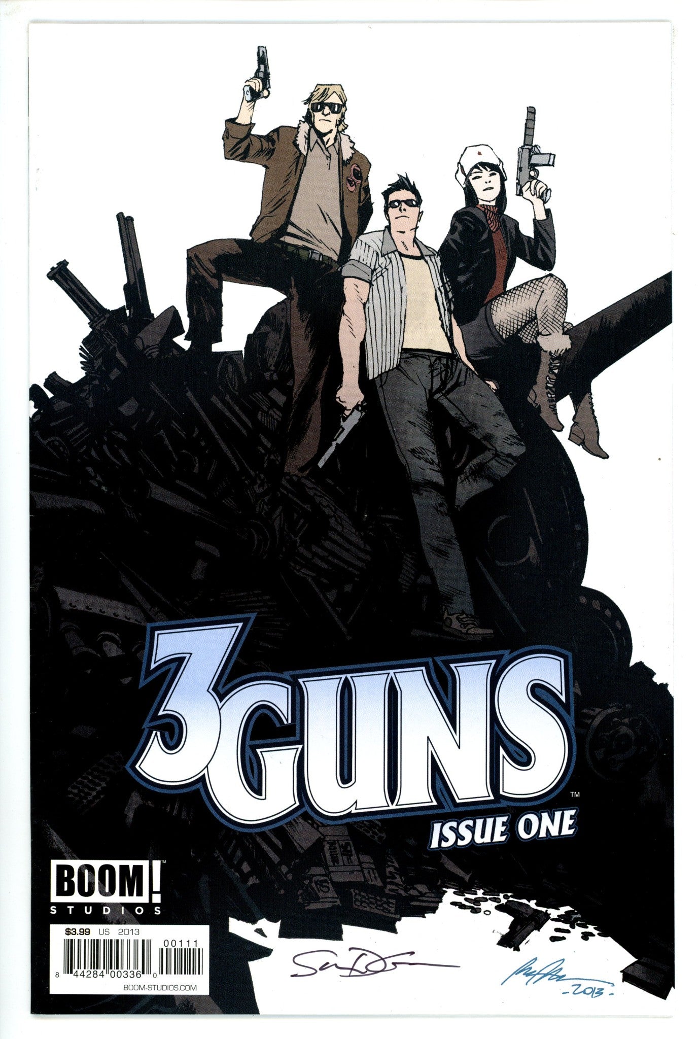 3 Guns  1 Signed Grant