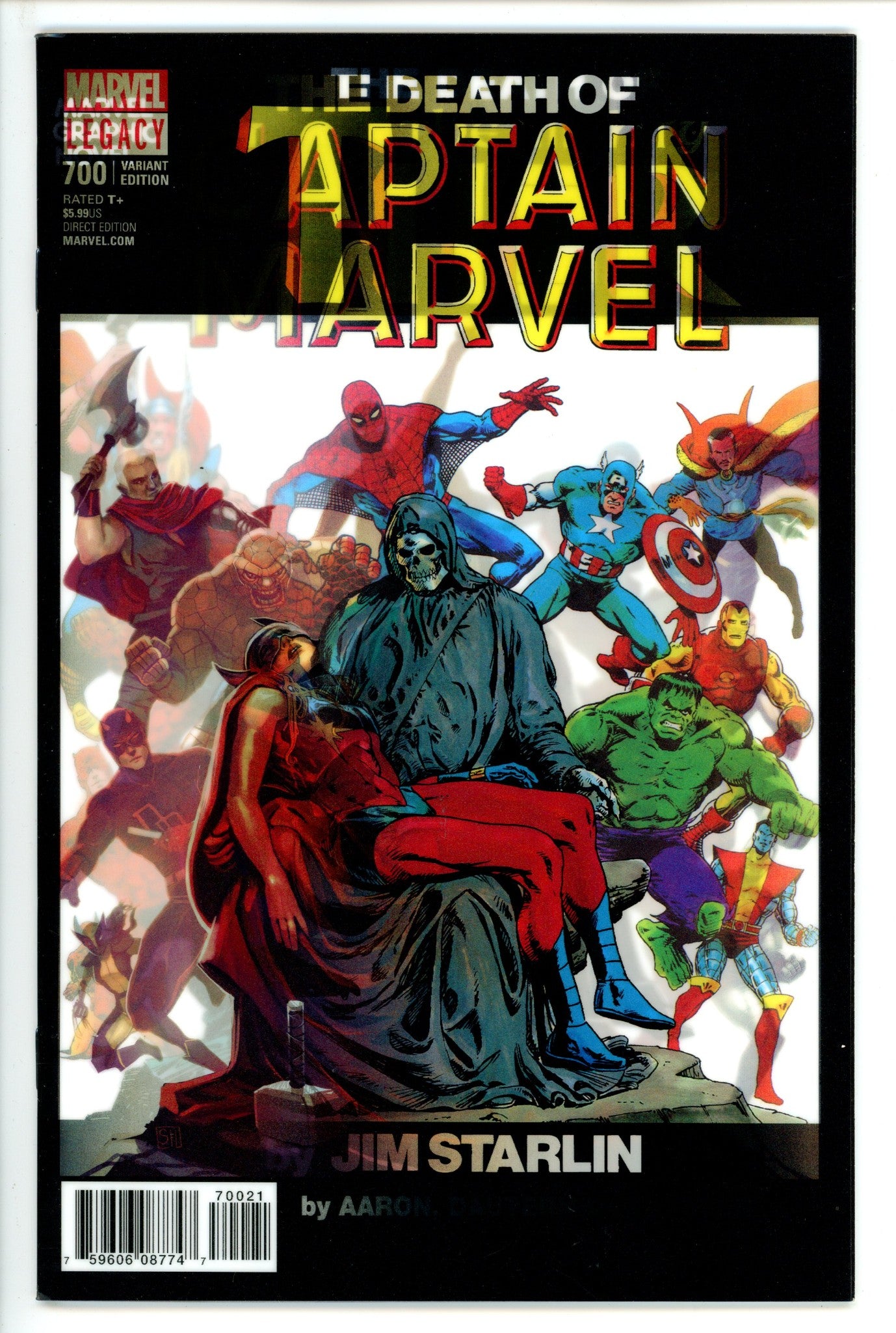 Mighty Thor Vol 2 700 Hans Lenticular Variant (2017)