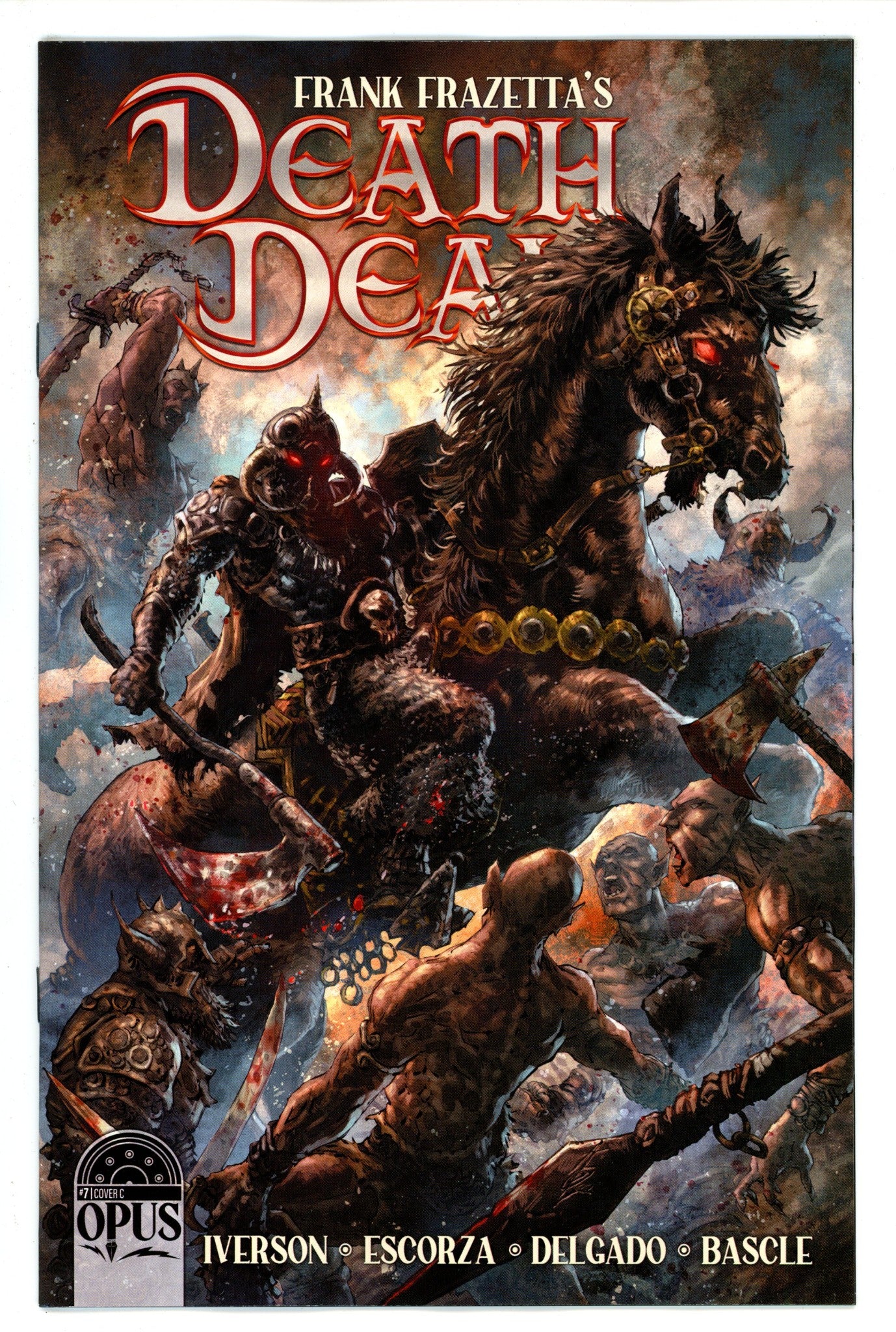 Frank Frazetta Death Dealer 7 Quah Variant