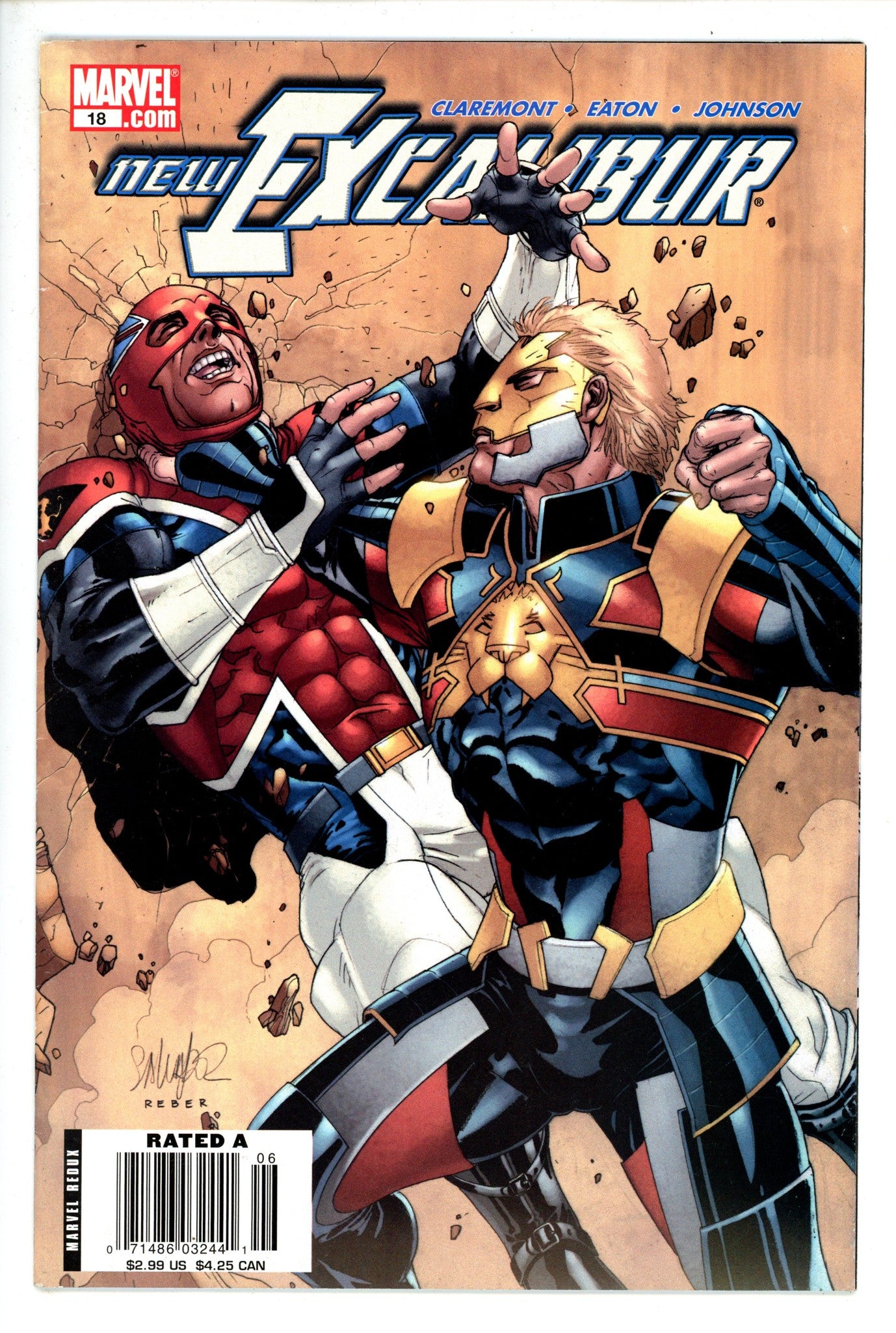 New Excalibur 18 Newsstand VG+