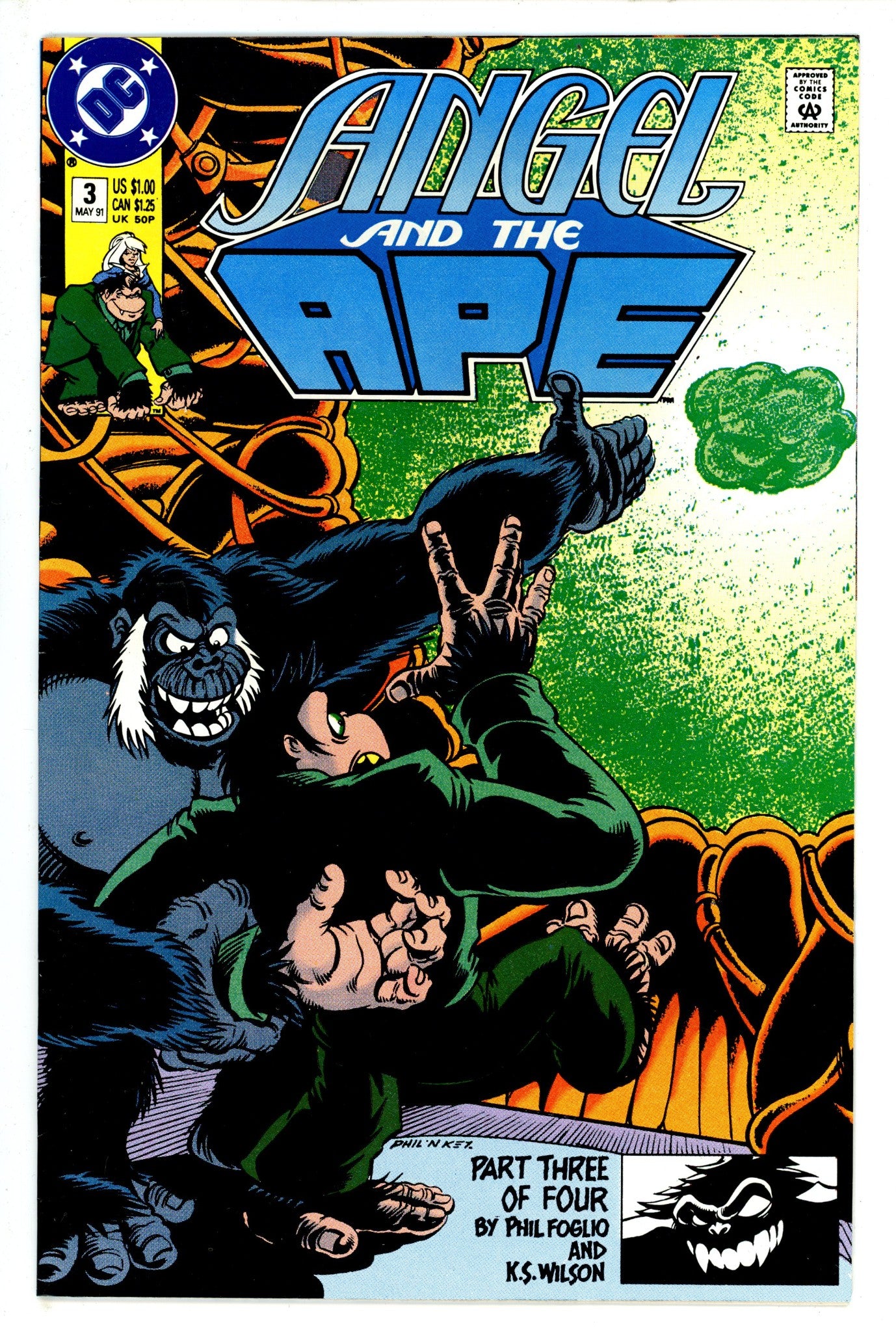 Angel and the Ape Vol 2 3 (1991)