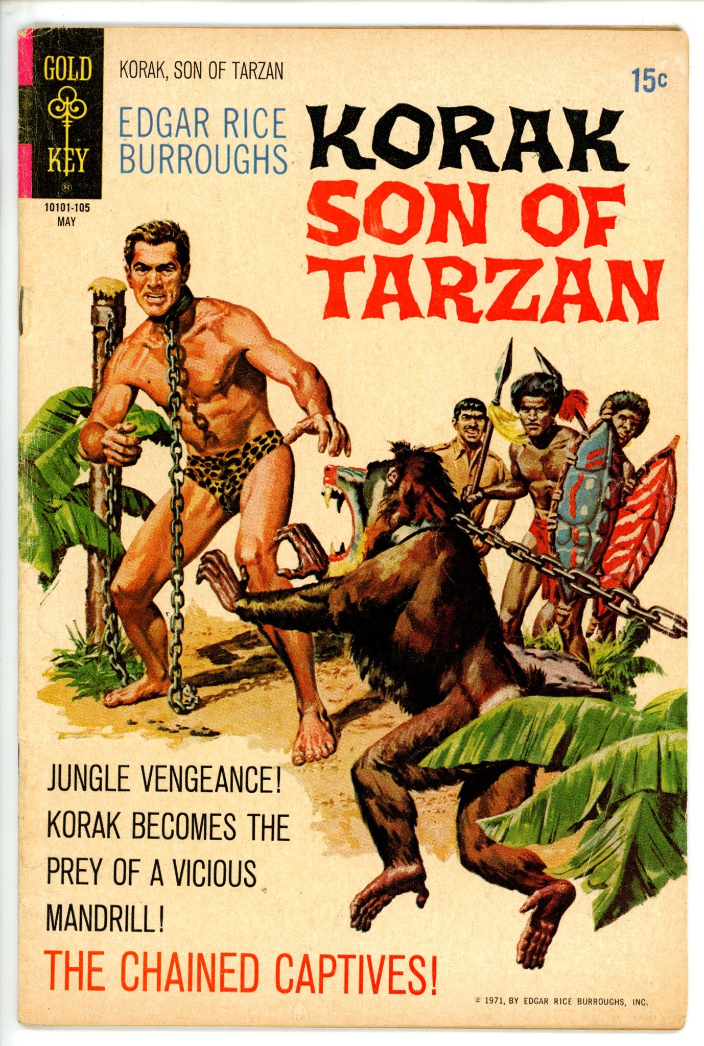 Edgar Rice Burroughs Korak, Son of Tarzan 41 VG