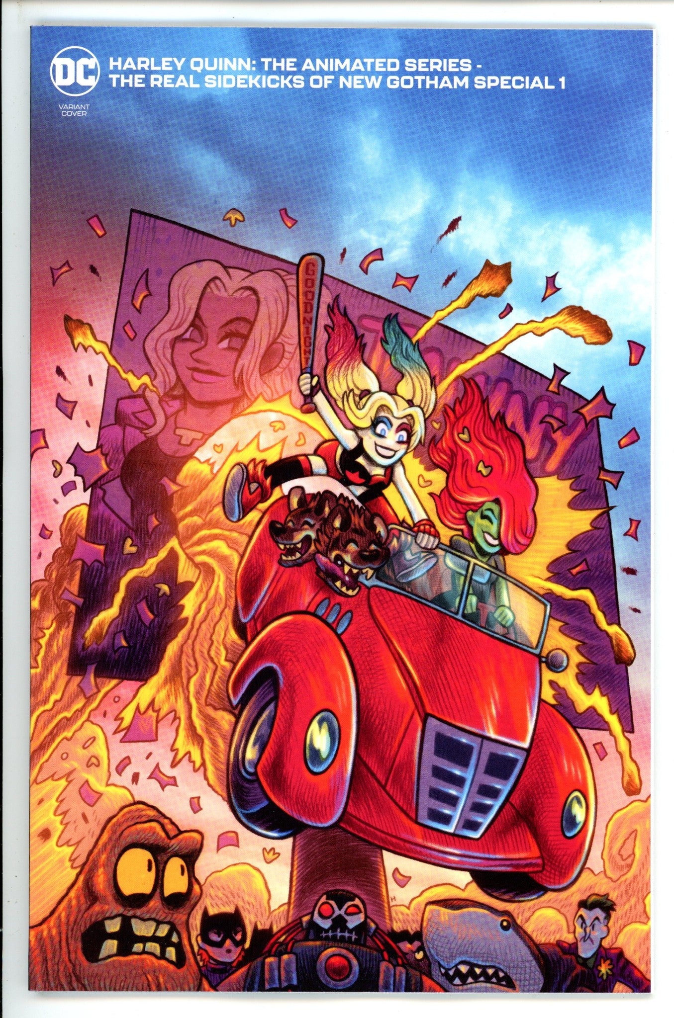 Harley Quinn the Animated Series the Real Sidekicks of New Gotham Special 1 Hipp Variant (2022)