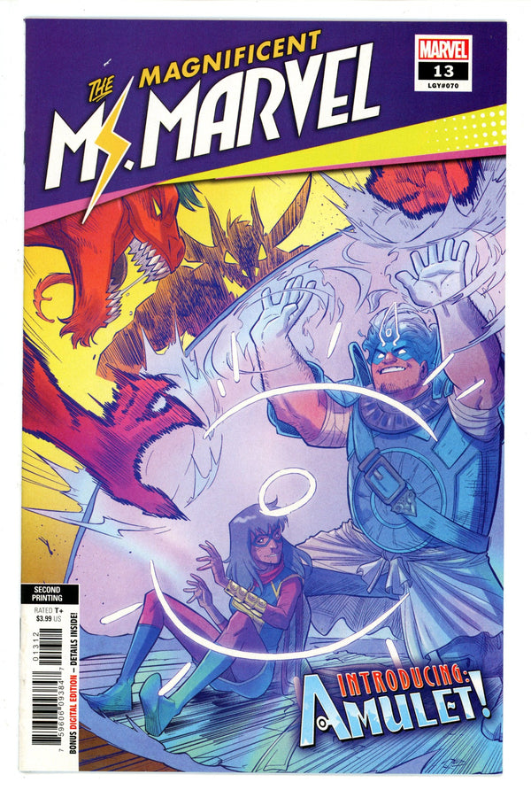 Magnificent Ms. Marvel 13 (70) 2nd Print FN/VF