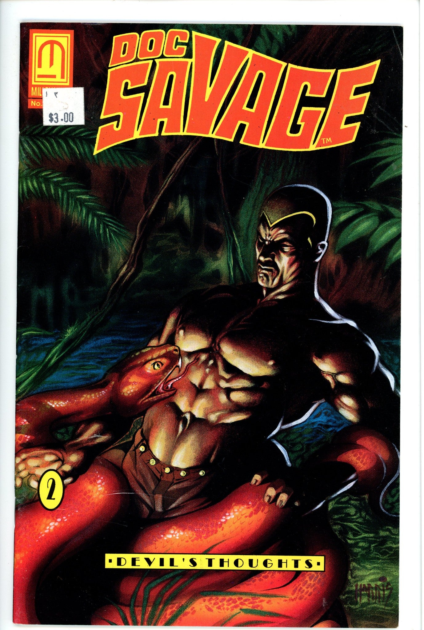 Doc Savage Devils Thoughts 2-Millenium-CaptCan Comics Inc
