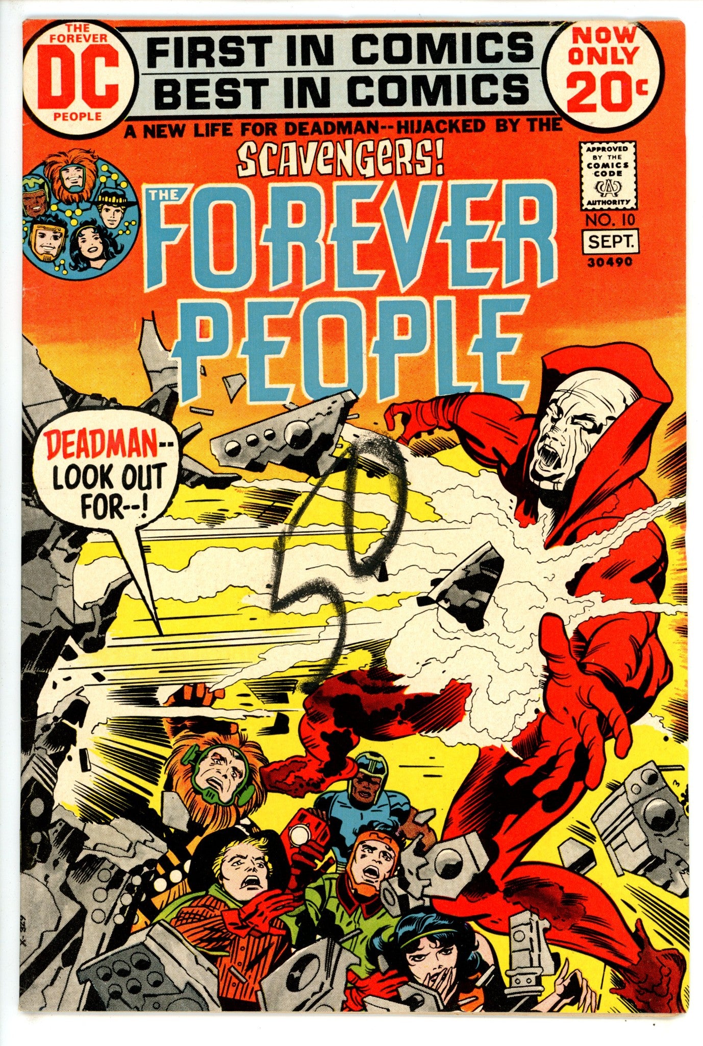 The Forever People Vol 1 10 FN+