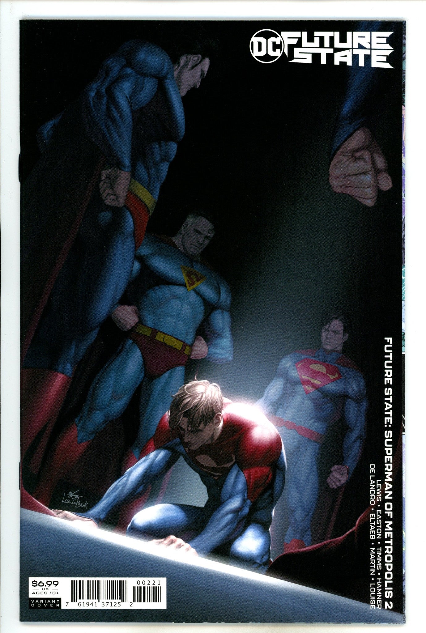Future State Superman Of Metropolis 2 Lee Variant