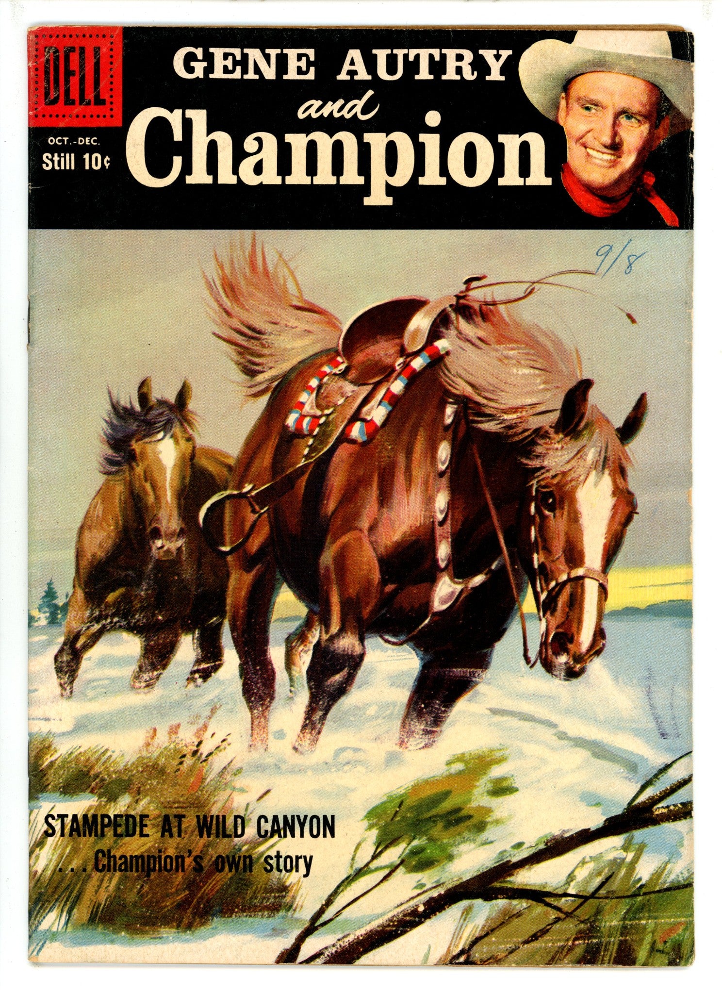Gene Autry and Champion 120 FN (1958)
