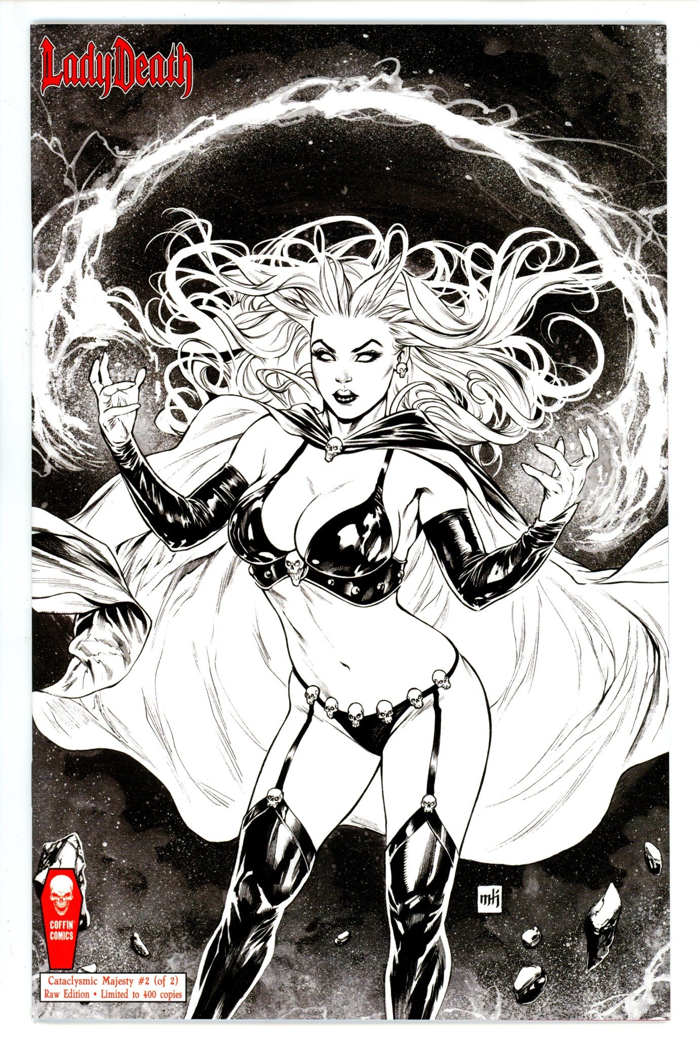 Lady Death: Cataclysmic Majesty Vol 1 2 Krome Variant NM+