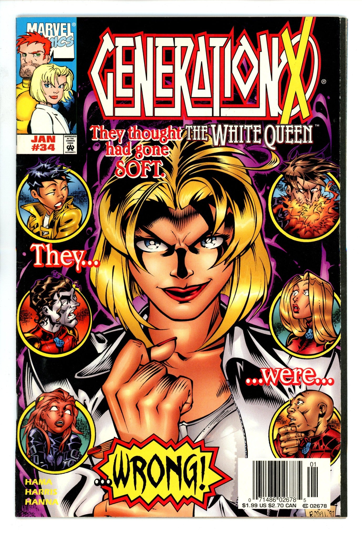 Generation X Vol 1 34 Newsstand
