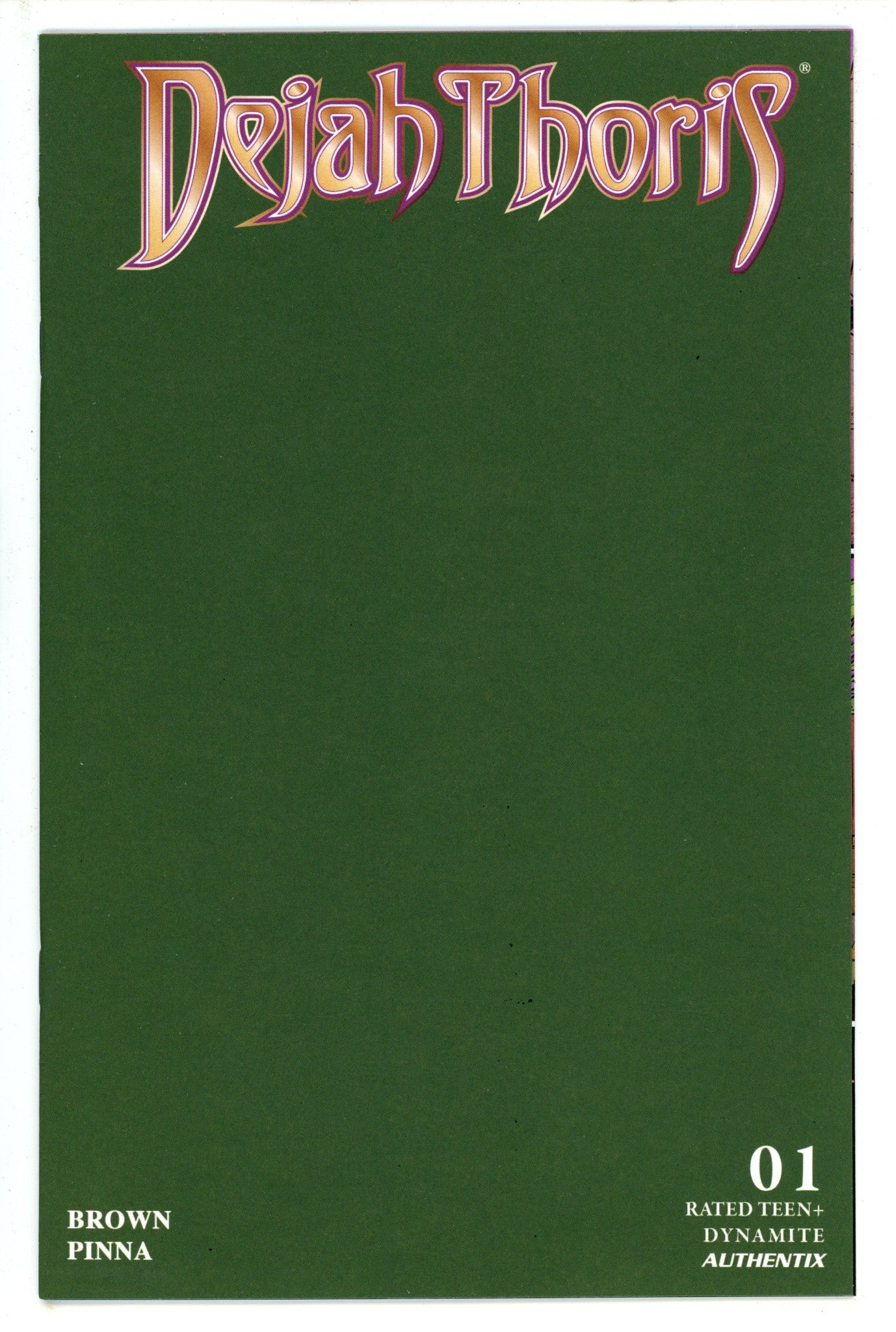 Dejah Thoris Vol 4 1 Blank (2023)