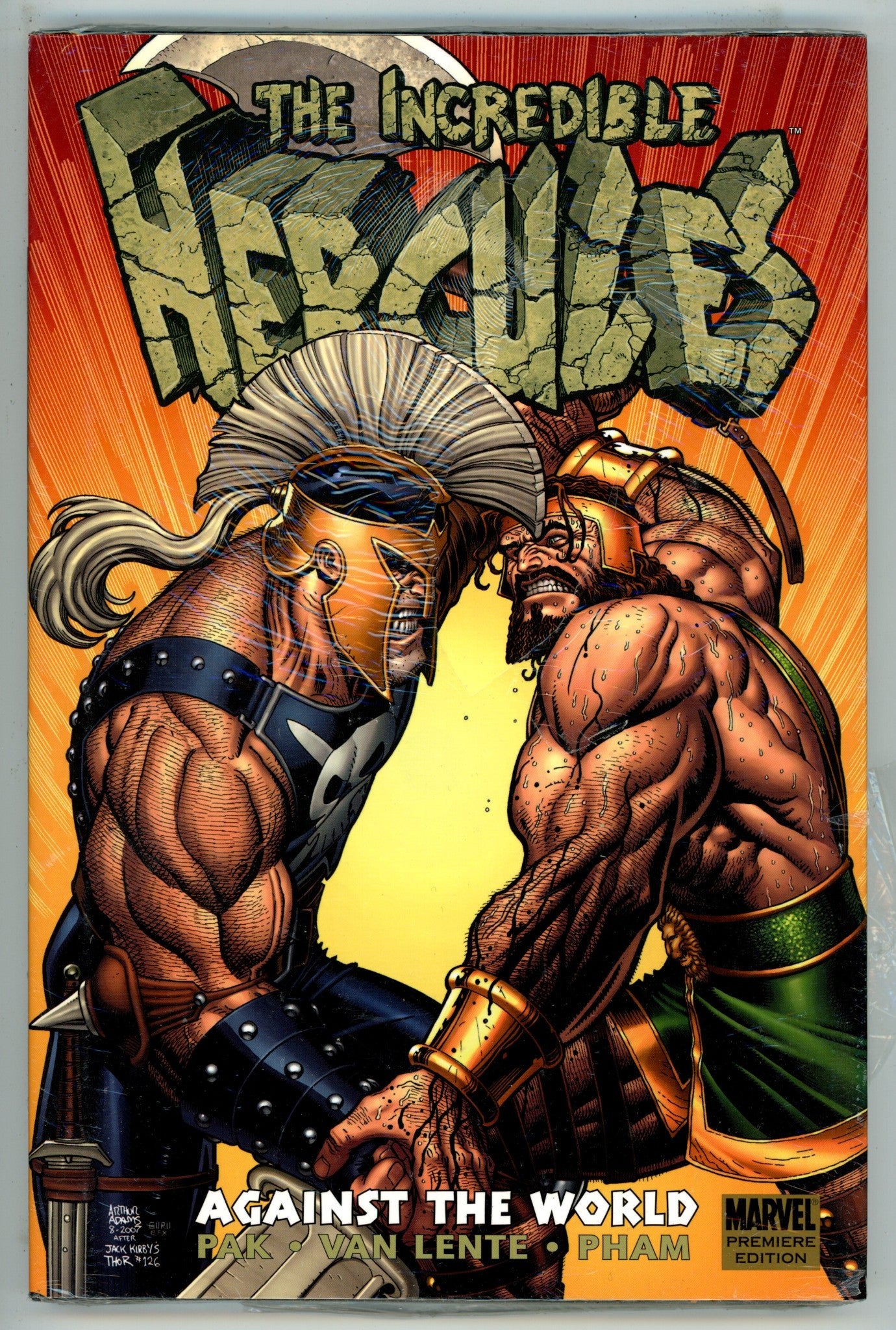 Incredible Hercules Against the World HC Premiere Edition Sealed