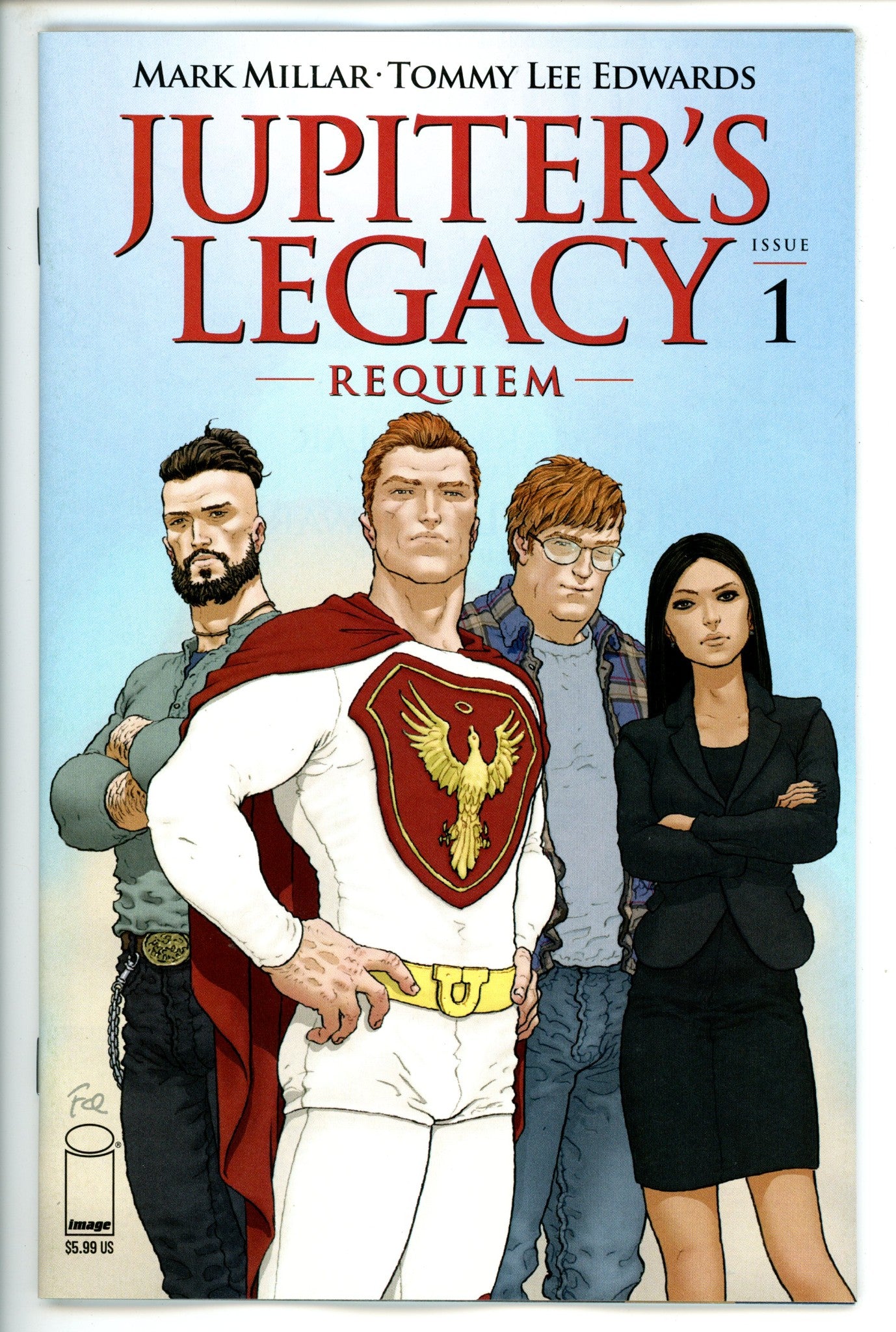 Jupiters Legacy Requiem 1 Quitely Variant (2021)