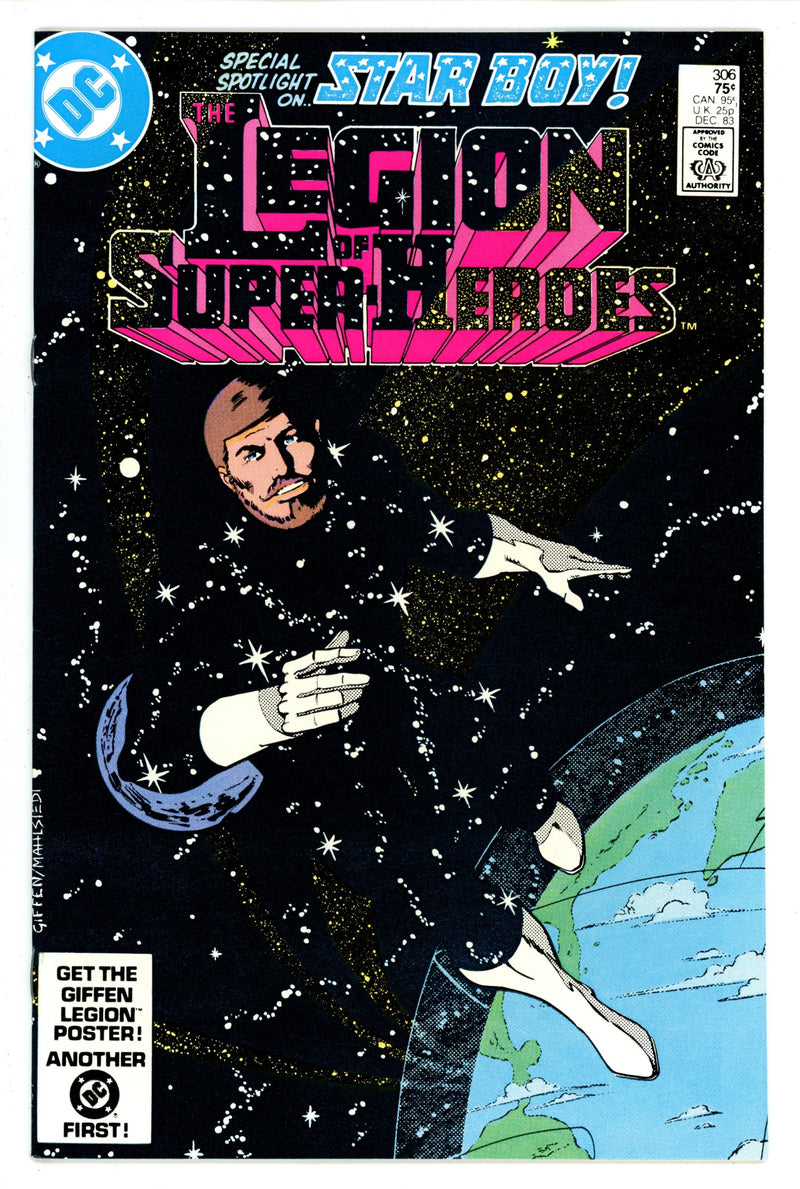 The Legion of Super-Heroes Vol 2 306