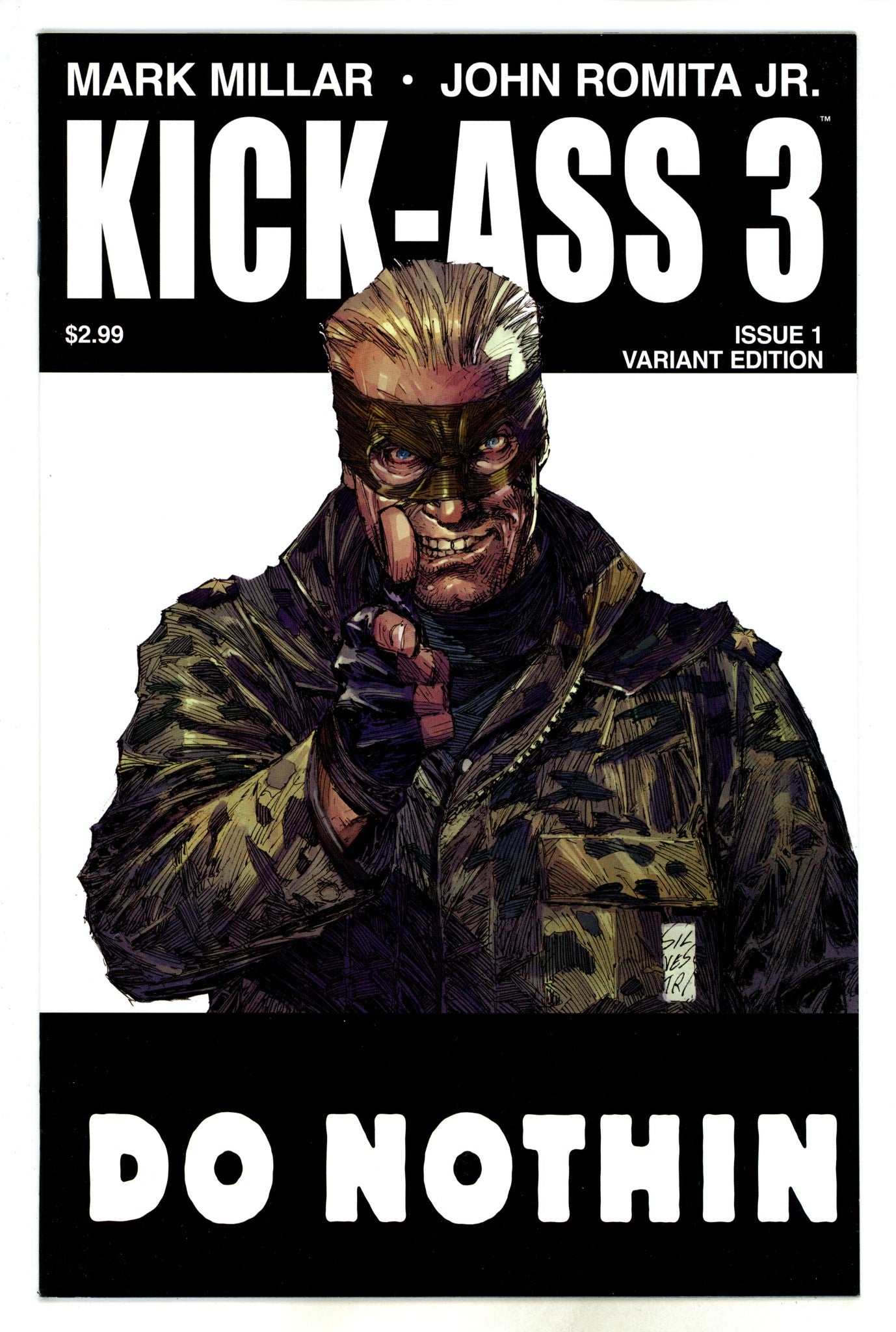 Kick-Ass 3 1 Silvestri Variant