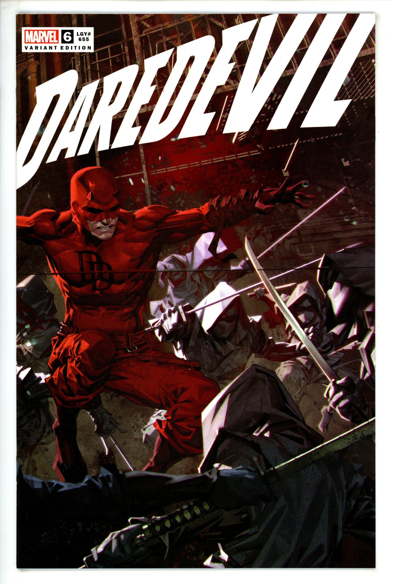 Daredevil Vol 7 6 Ngu Connecting Exclusive Variant (2022)