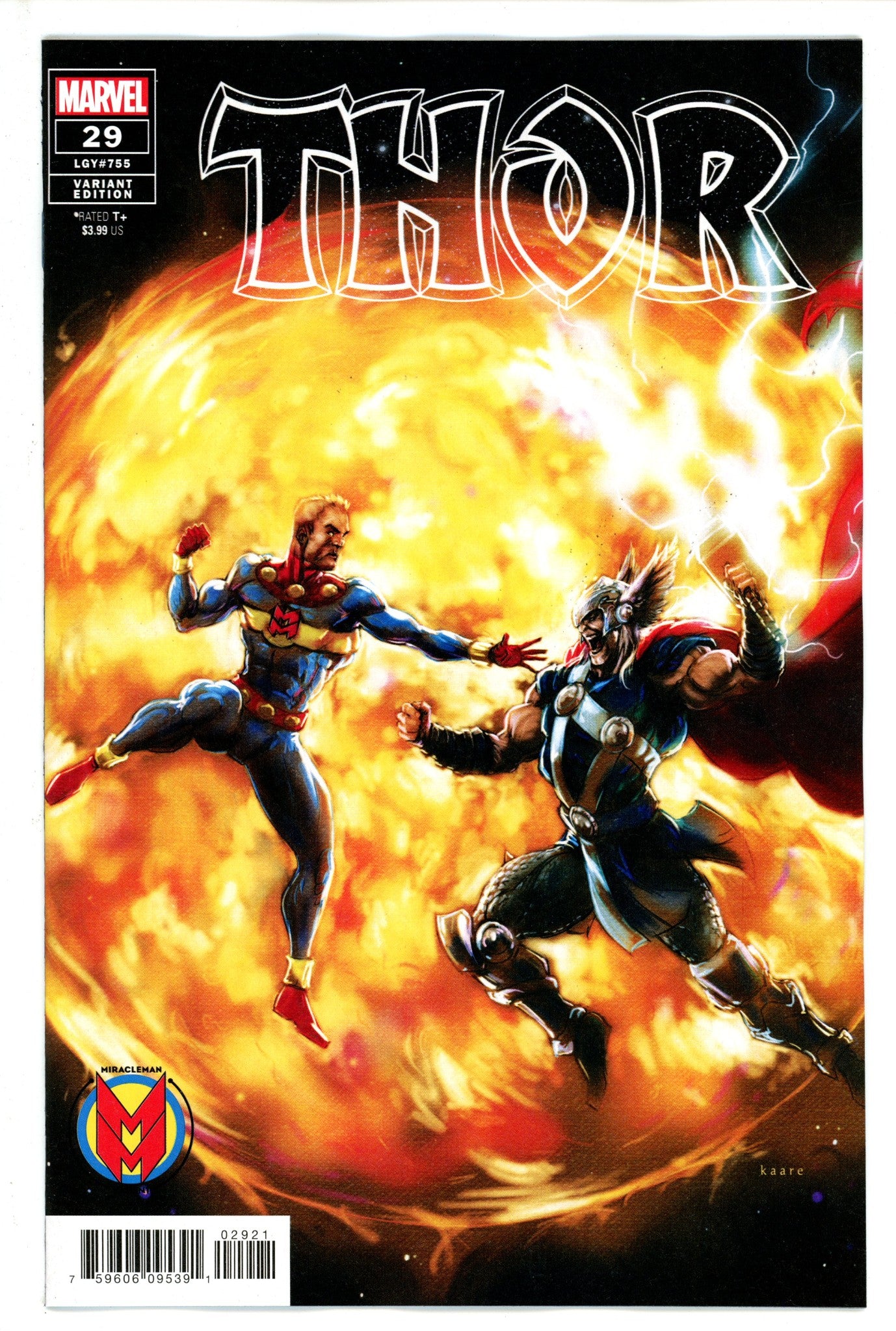 Thor Vol 6 29 Andrews Miracleman Variant