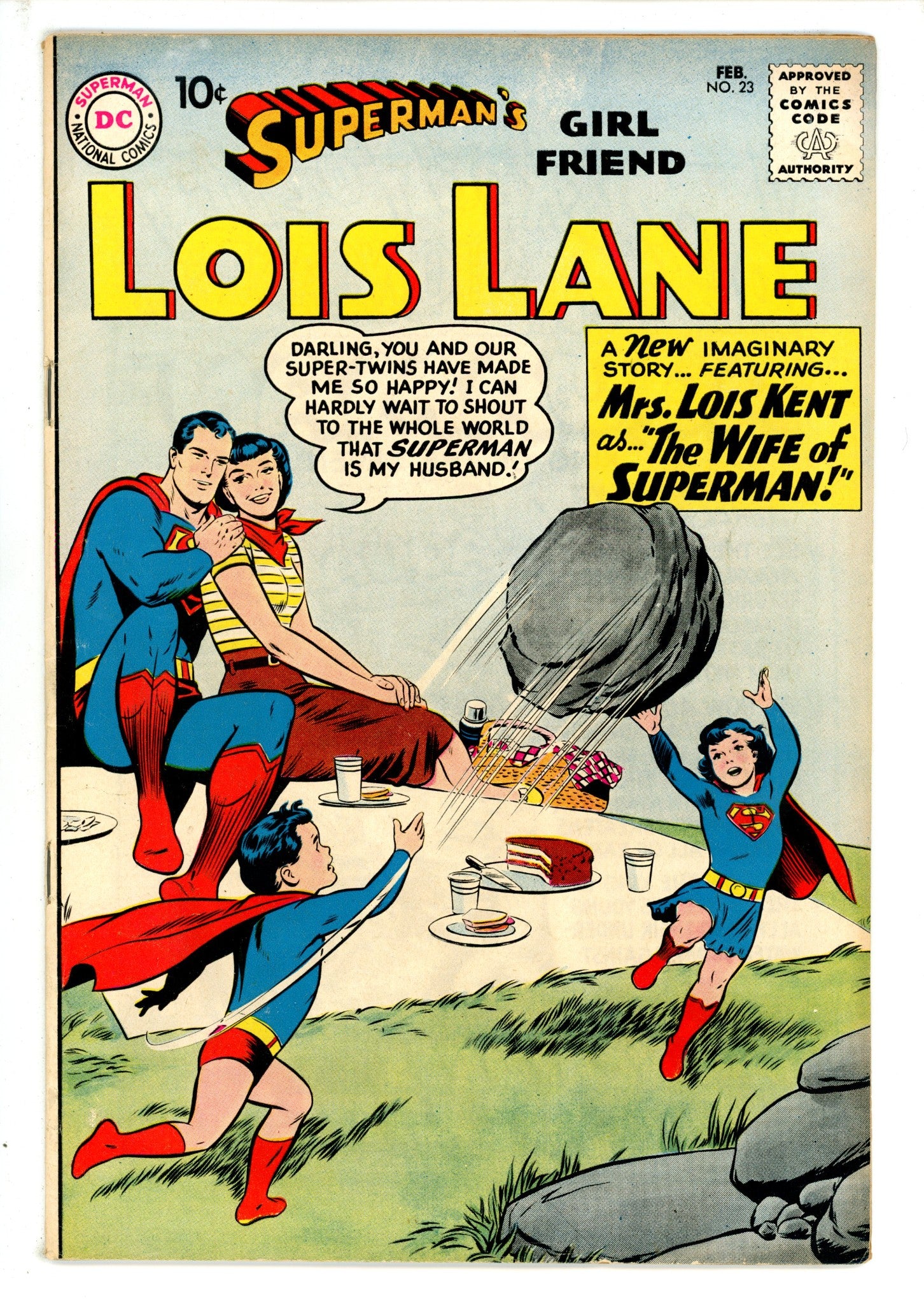 Superman's Girl Friend, Lois Lane 23 VG (1960)