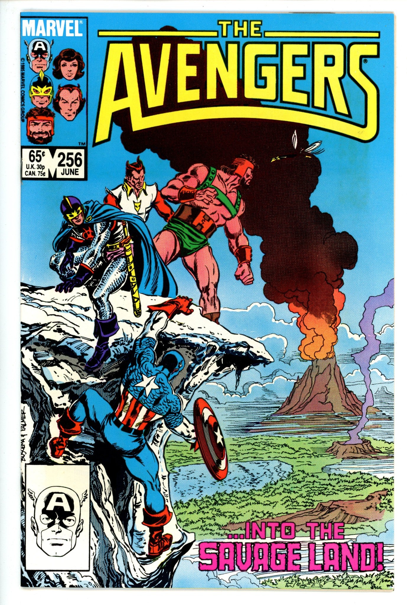 The Avengers Vol 1 256