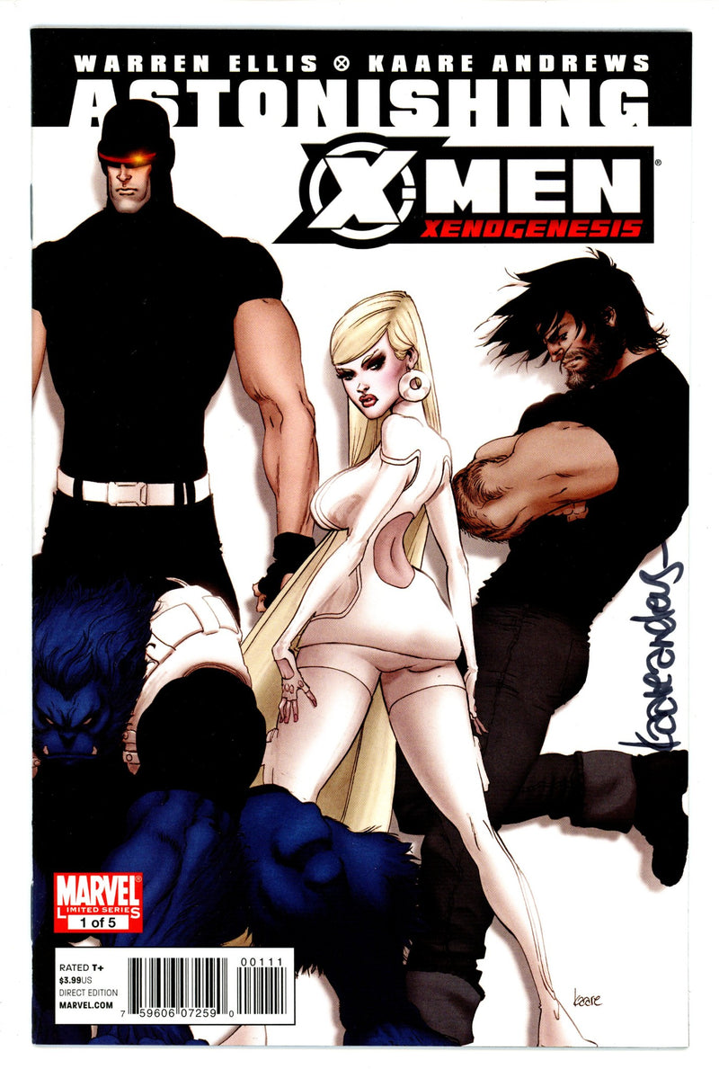 Astonishing X-Men: Xenogenesis 1 Signed Andrews
