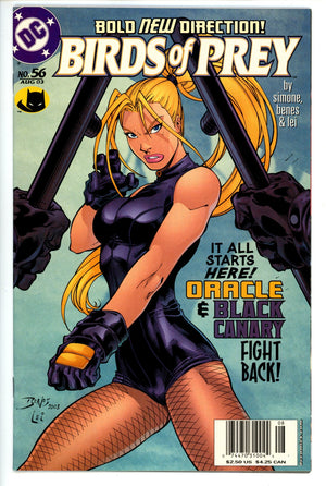 Birds of Prey Vol 1 56 Newsstand VF