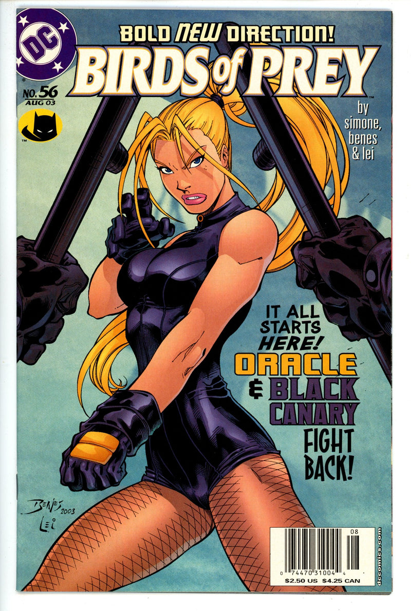 Birds of Prey Vol 1 56 Newsstand VF