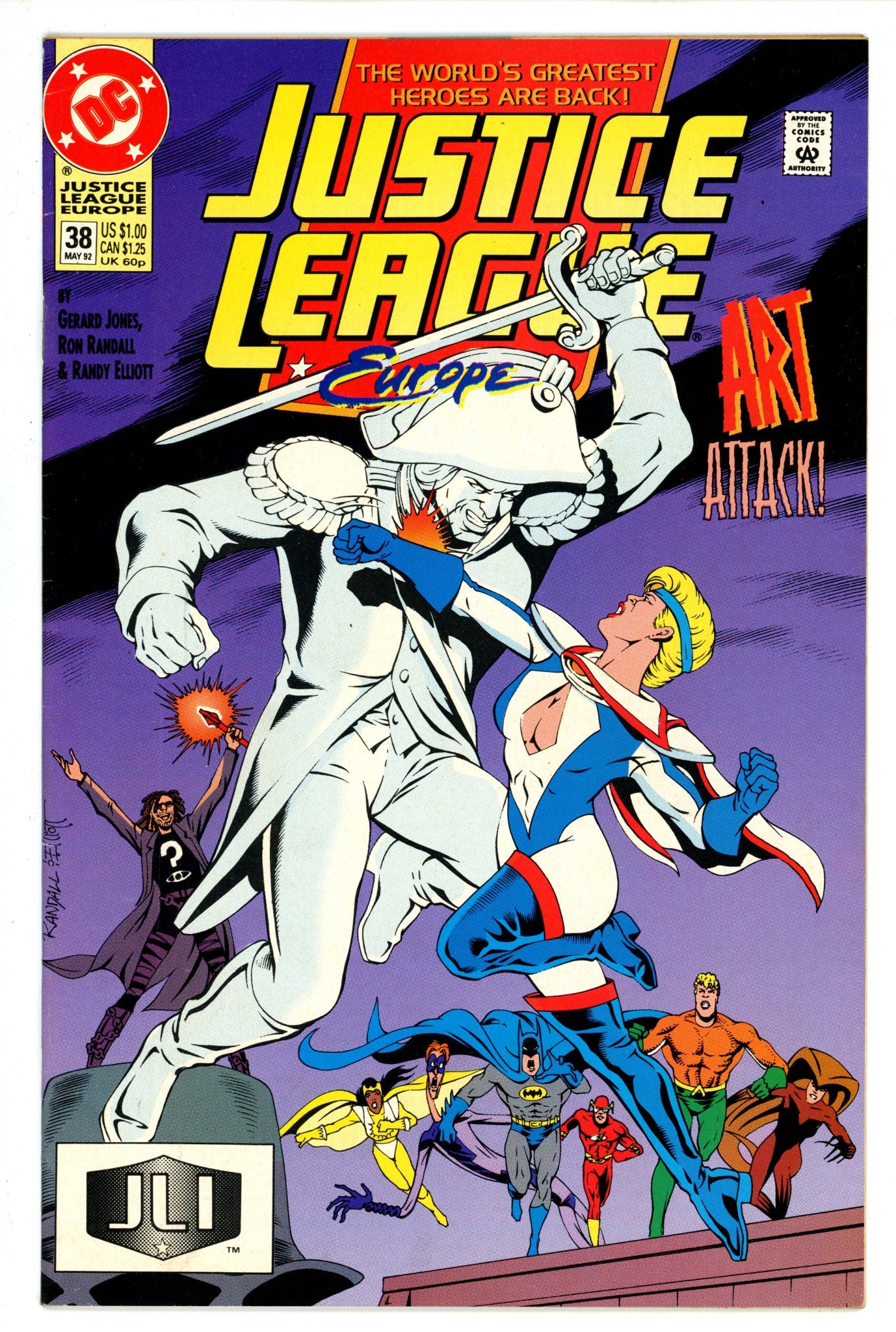 Justice League Europe 38 (1992)