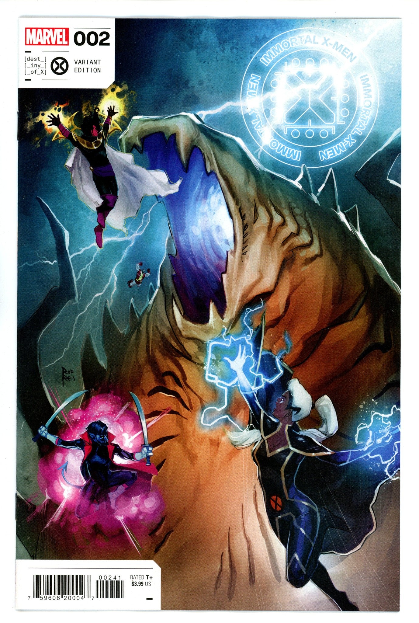 Immortal X-Men 2 Reis Variant NM+ (2022)