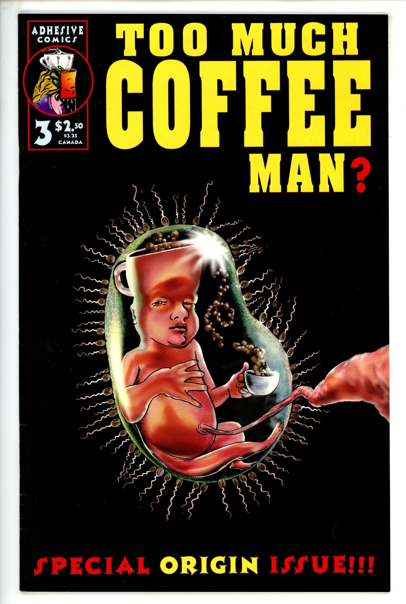 Too Much Coffee Man 3 3Rd Print (1996)
