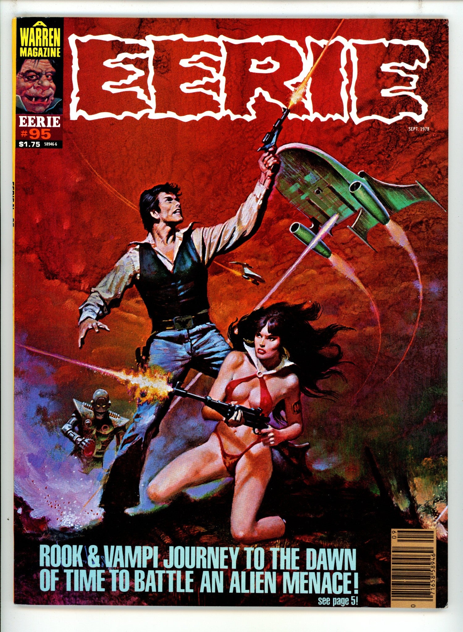 Eerie 95 Canadian Price Variant VF+ (1978)