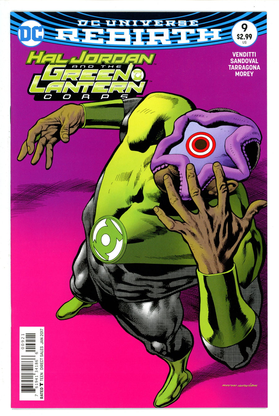 Hal Jordan and the Green Lantern Corps 9 Nowlan Variant