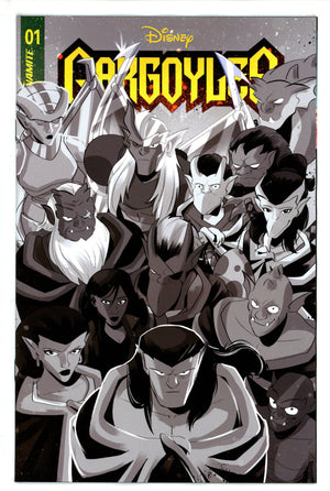 Gargoyles 1 Kambadais B&W Variant