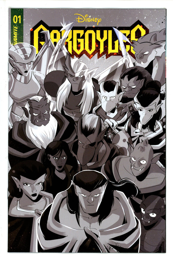 Gargoyles 1 Kambadais B&W Variant