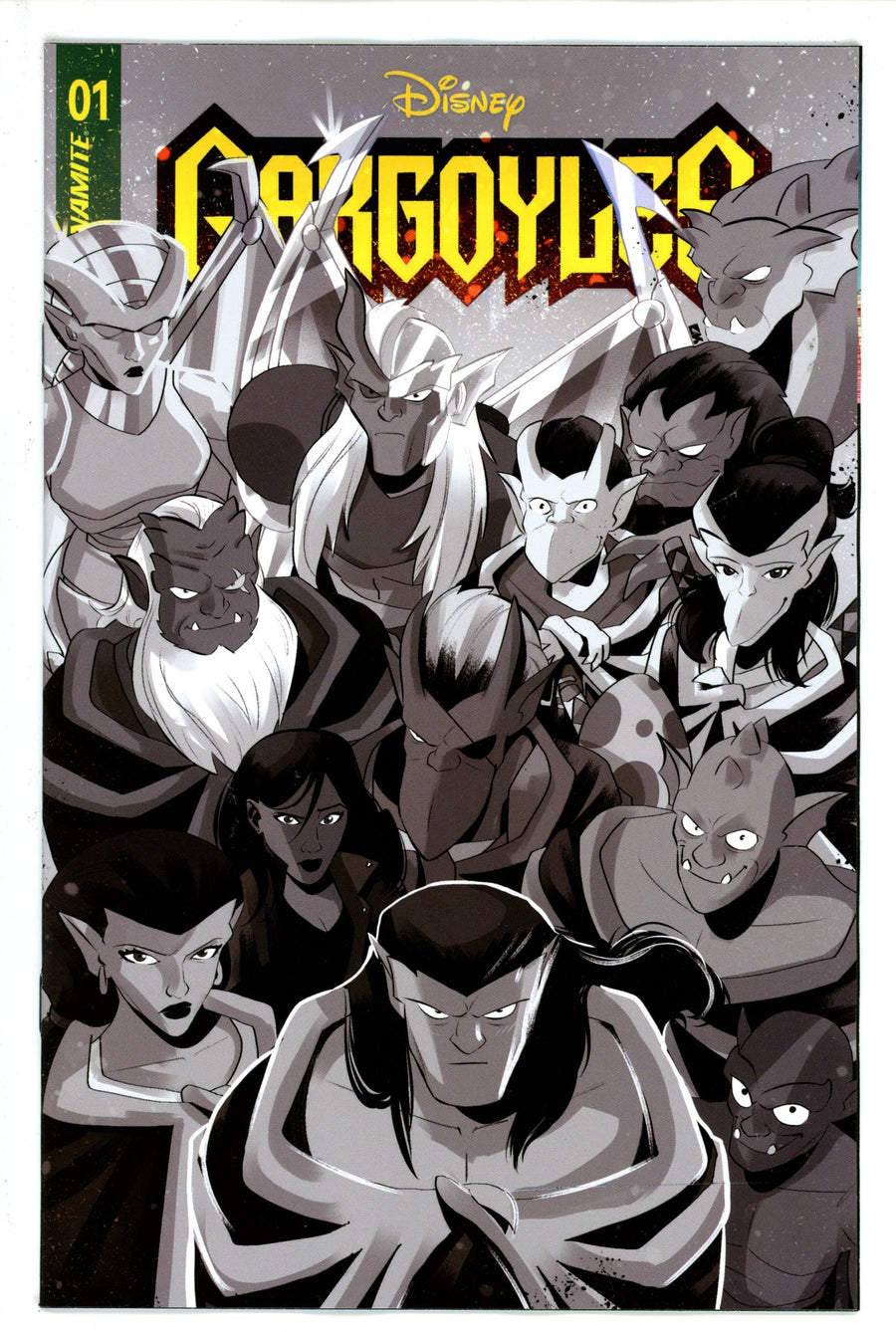 Gargoyles 1 Kambadais B&W Variant