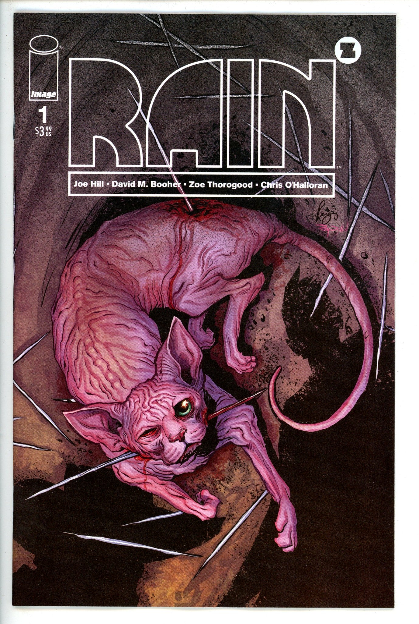 Joe Hill Rain 1 Deluiz Variant NM+