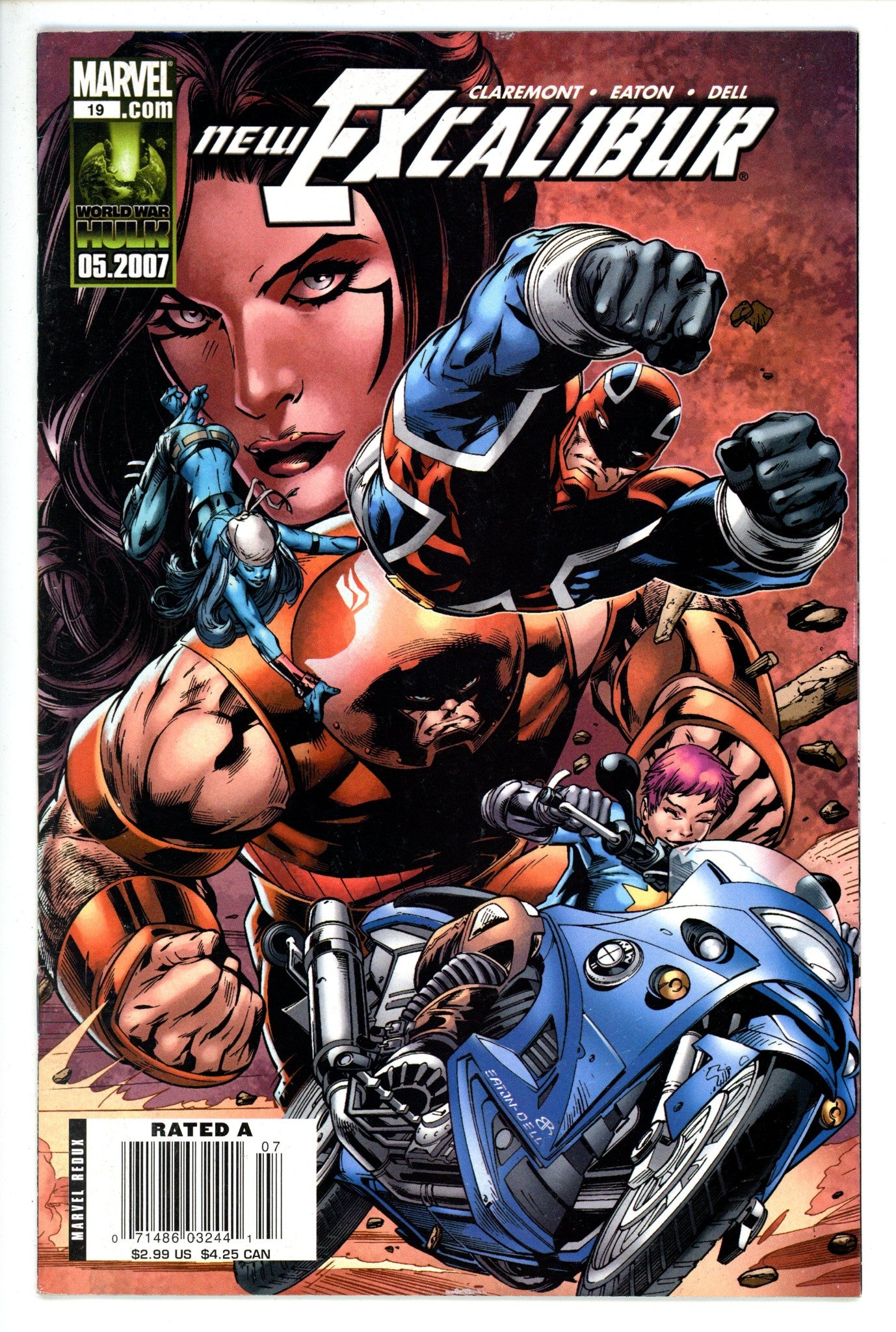 New Excalibur 19 Newsstand VG-