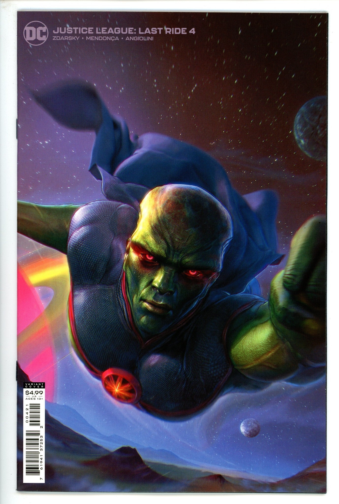 Justice League Last Ride 4 Da Silva Variant (2021)