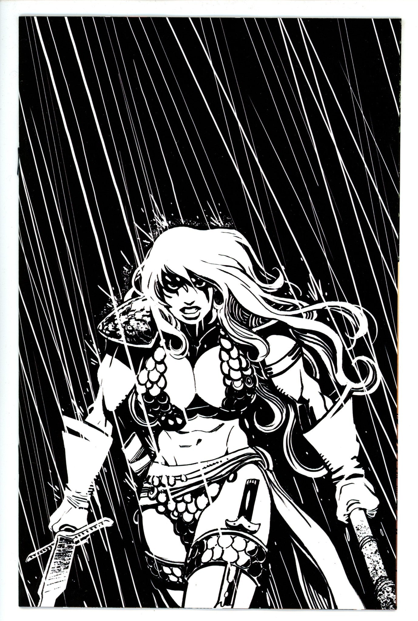 Invincible Red Sonja 8 Moritat Virgin Variant