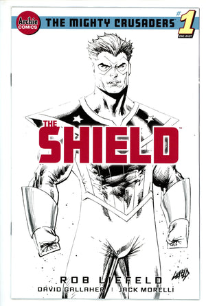 Mighty Crusaders the Shield 1 Liefeld Variant (2021)