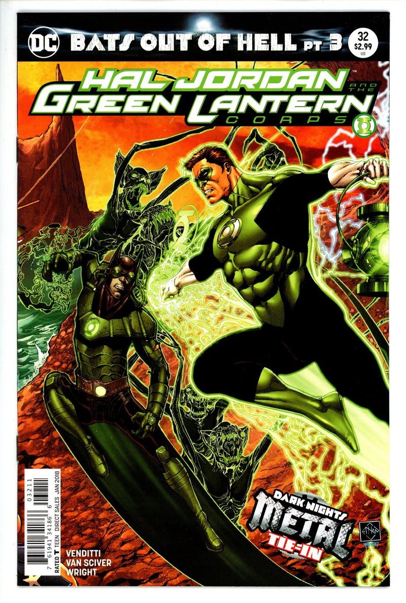 Hal Jordan and the Green Lantern Corps 32 NM
