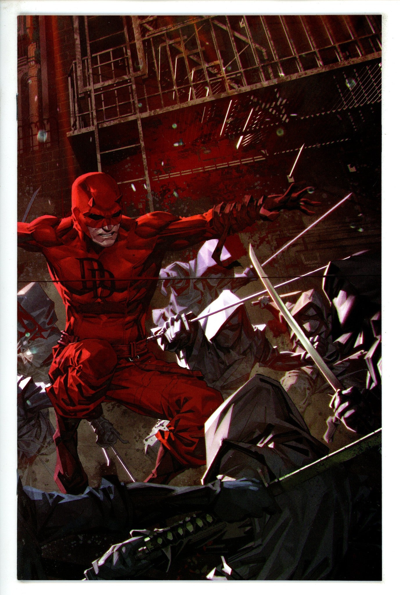 Daredevil Vol 7 6 Ngu Connecting Virgin Exclusive Variant (2022)