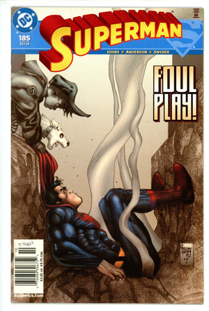 Superman Vol 2 185 Newsstand