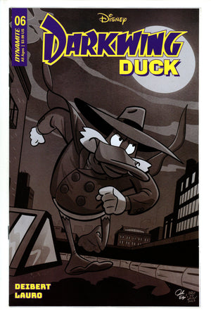 Darkwing Duck Vol 2 6 Edgar B&W Incentive Variant (2023)